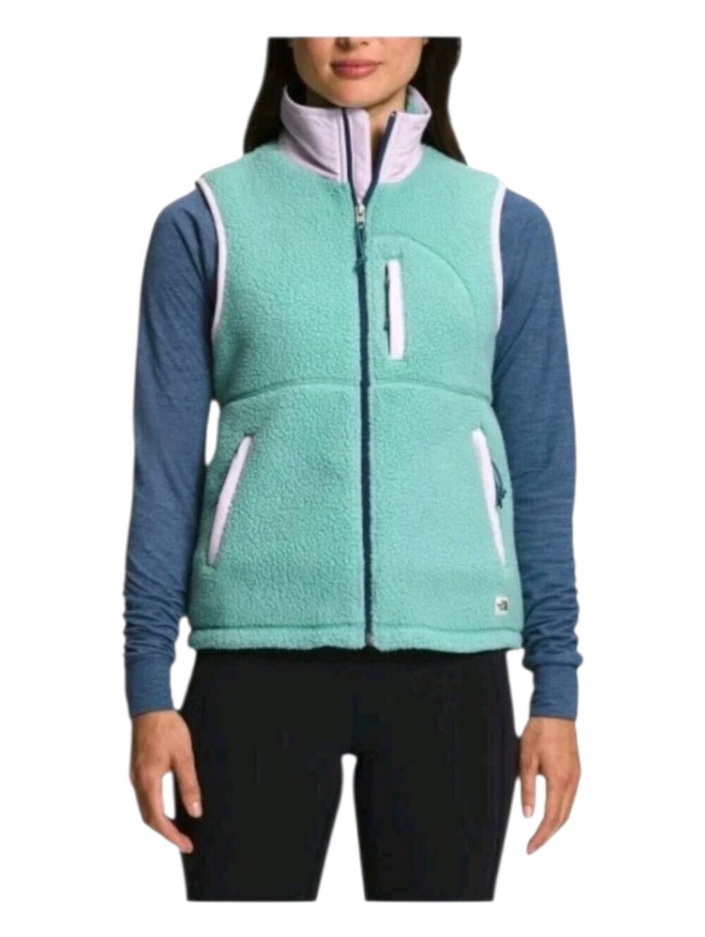 The North Face Womens Outdoor Sherpa Cragmont Fleece Vest Large